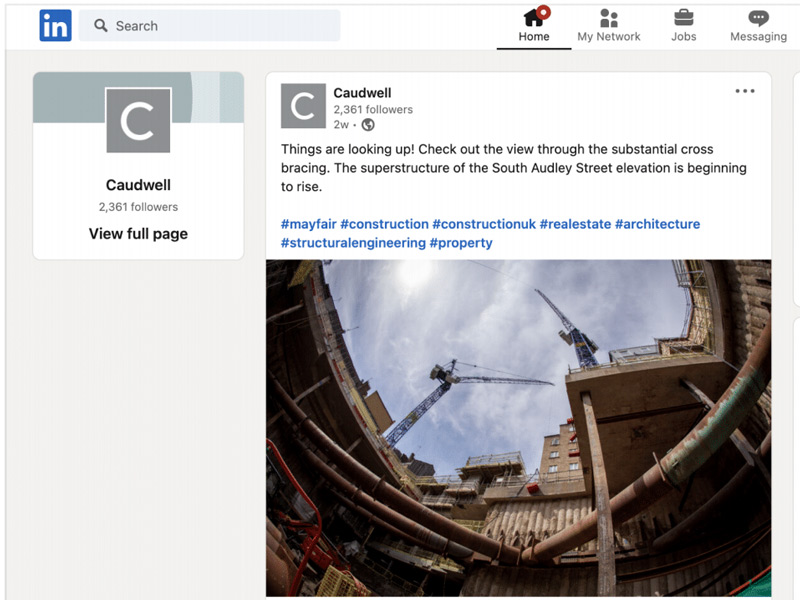 Caudwell Audley Street project